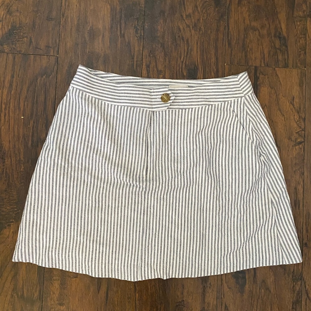 Court & Rowe Pinstriped Skirt